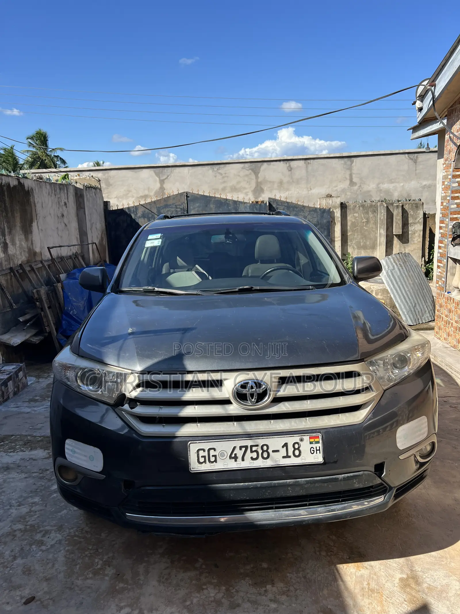 Toyota Highlander 3.5L 4WD 2013 Gray