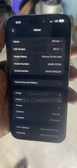 Apple iPhone 14 Pro Max 256 GB White