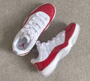 Air Jordan 11 Low Red and White