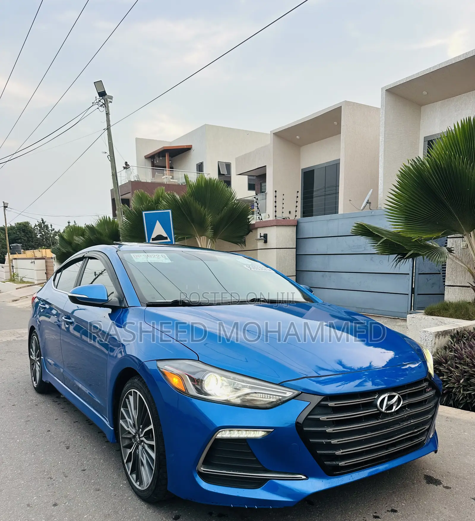 Hyundai Elantra Sport 2018 Blue