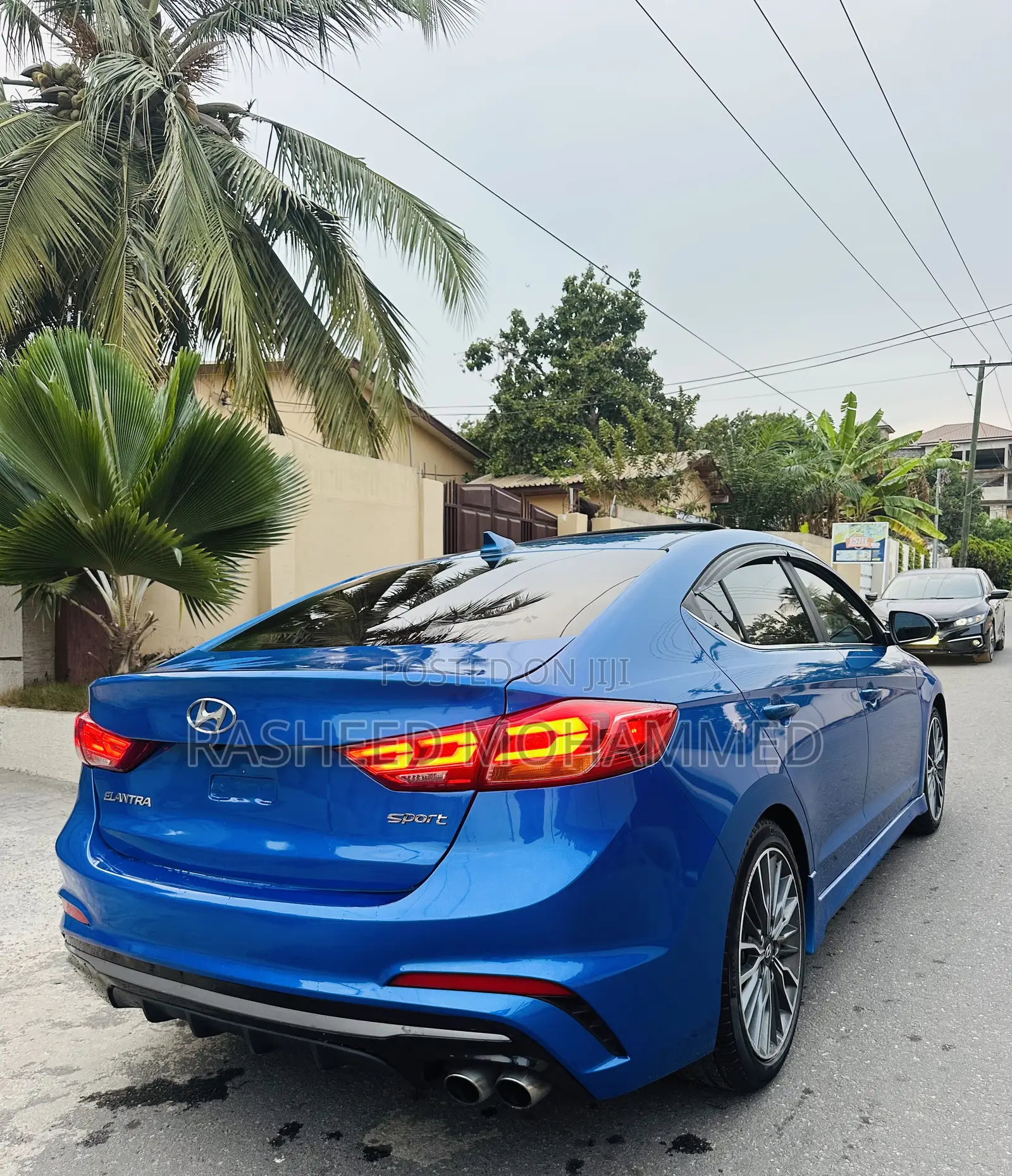 Hyundai Elantra Sport 2018 Blue