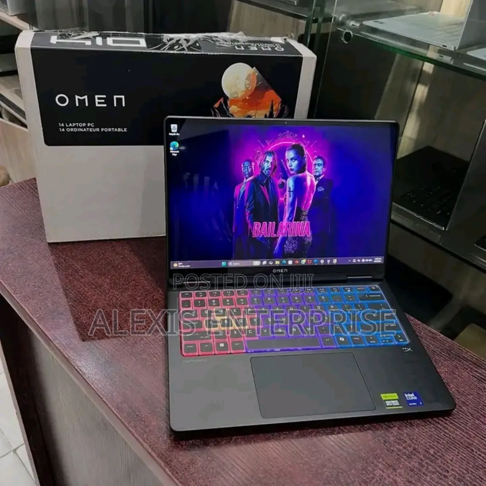 New Laptop HP Omen Transcend 14-fb0023dx 32GB Intel Core Ultra 7 SSD 1T