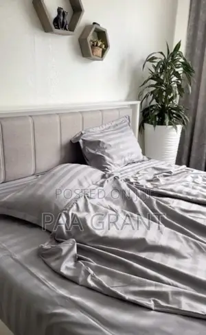Sleep on Pure Luxurious 2 Pure Cotton Sheets,4 Pillow Cases for Hotels