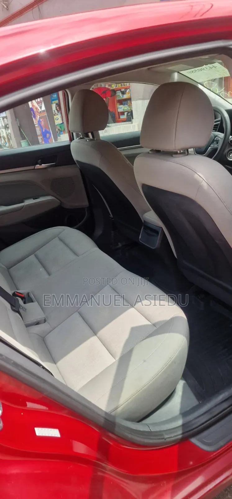 Hyundai Elantra SE Sedan FWD (2.0L 4cyl 6M) 2017 Red