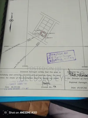 One Plot of Land and Three Bedrooms Foundation and Fill for Sale .