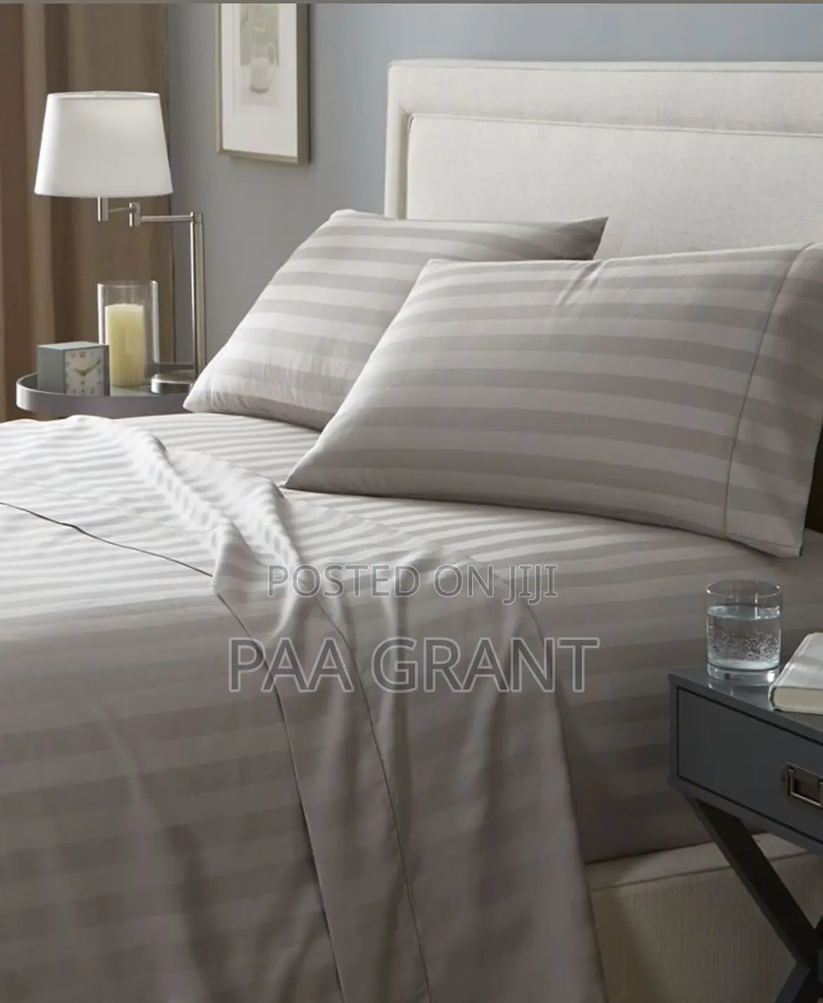 Luxury Starts Here With Pure Cotton 2 Sheets ,4 Pillow Case for Hotels