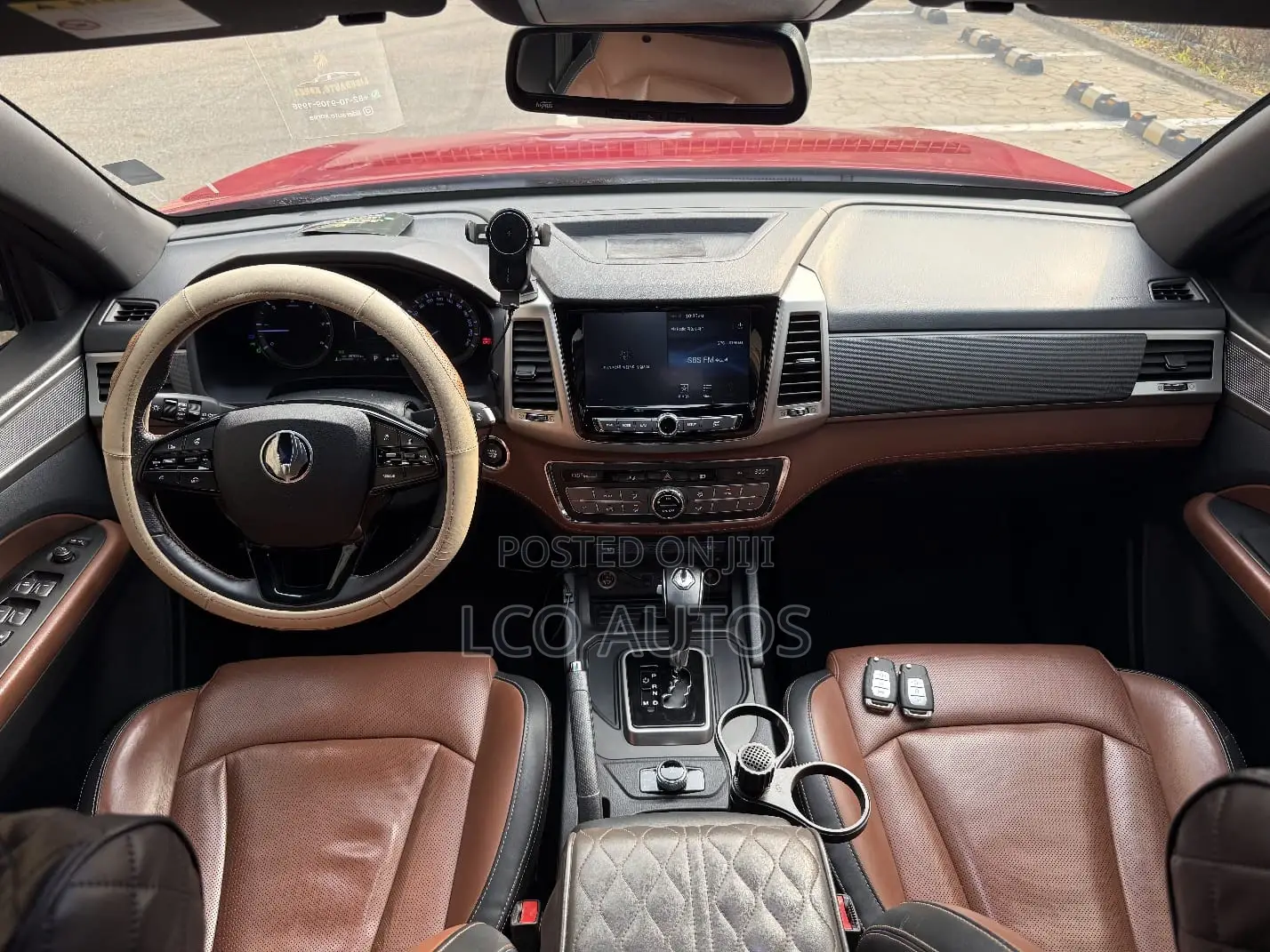 SsangYong Rexton 2019 Red