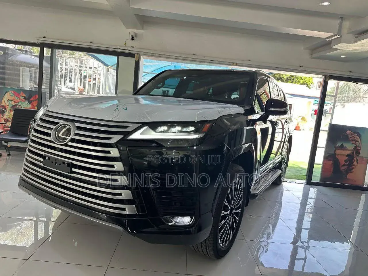 New Lexus LX 600 2025 Black