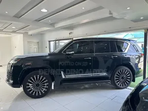 New Lexus LX 600 2025 Black