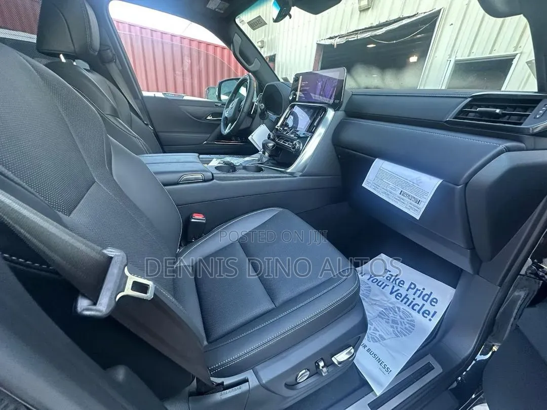 New Lexus LX 600 2025 Black