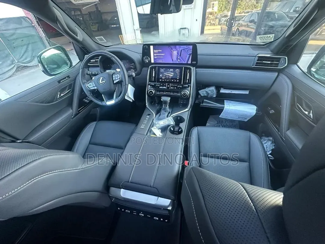 New Lexus LX 600 2025 Black
