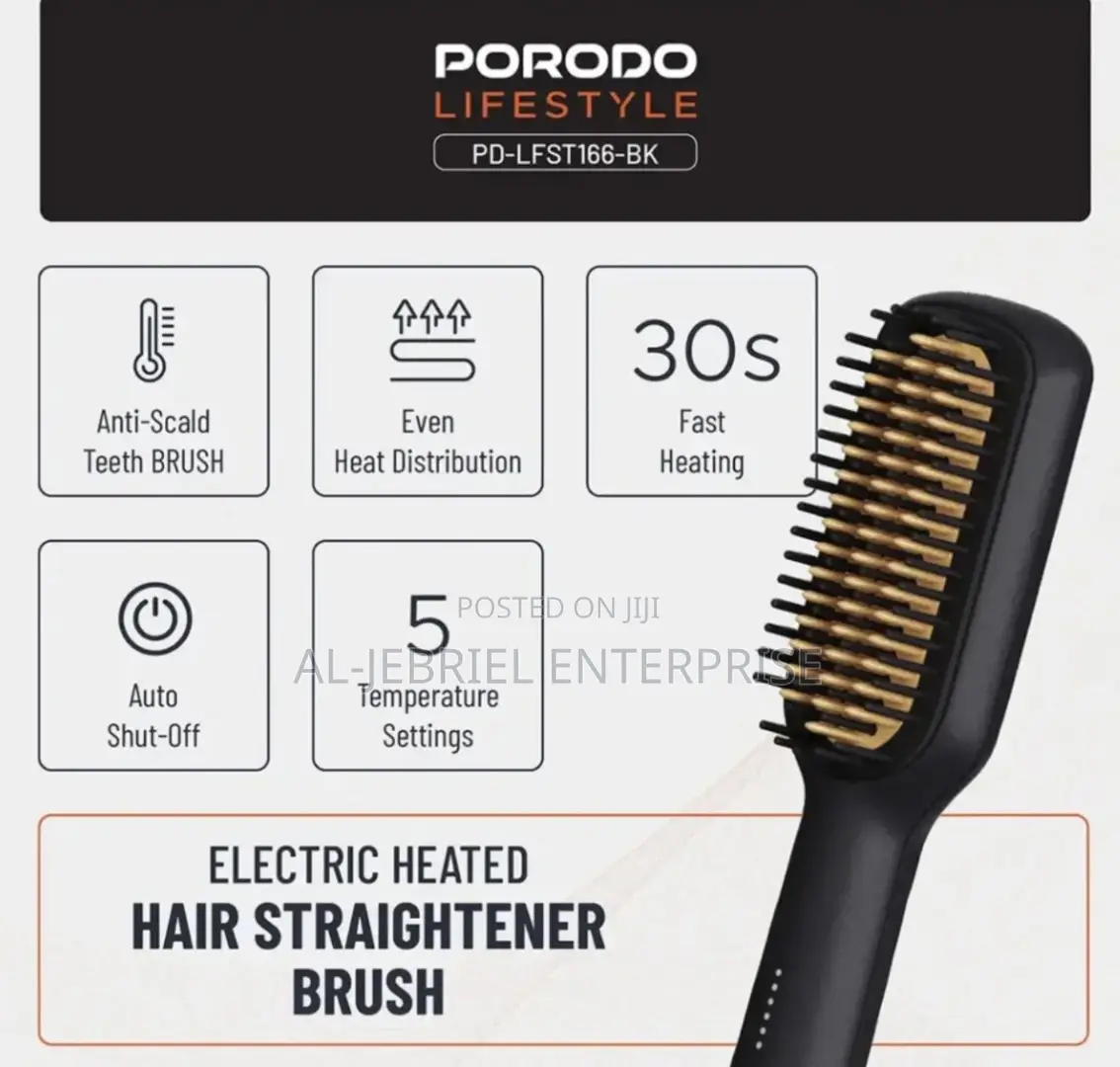 Porodo Straightener Brush