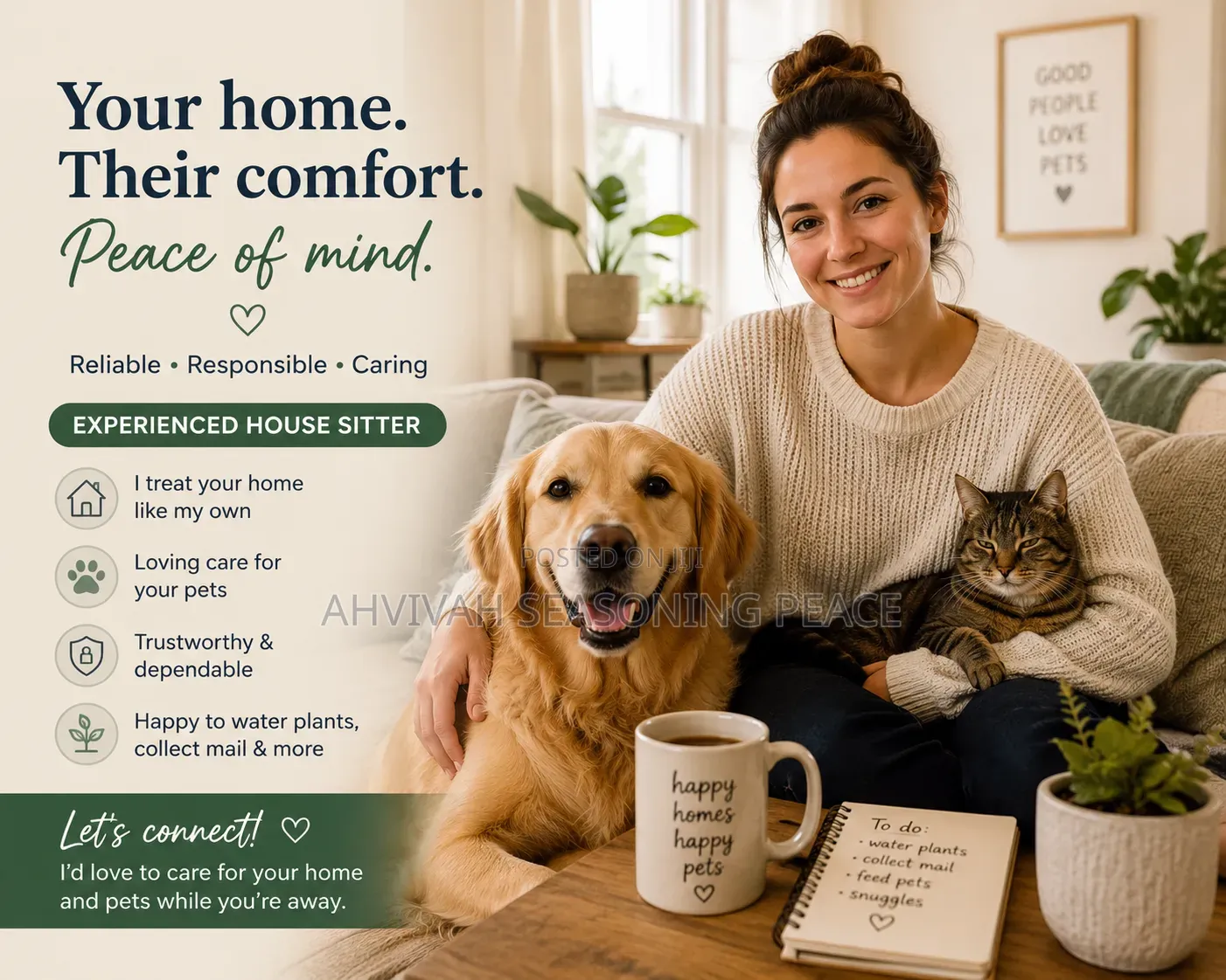 Trusted House Sitting Service