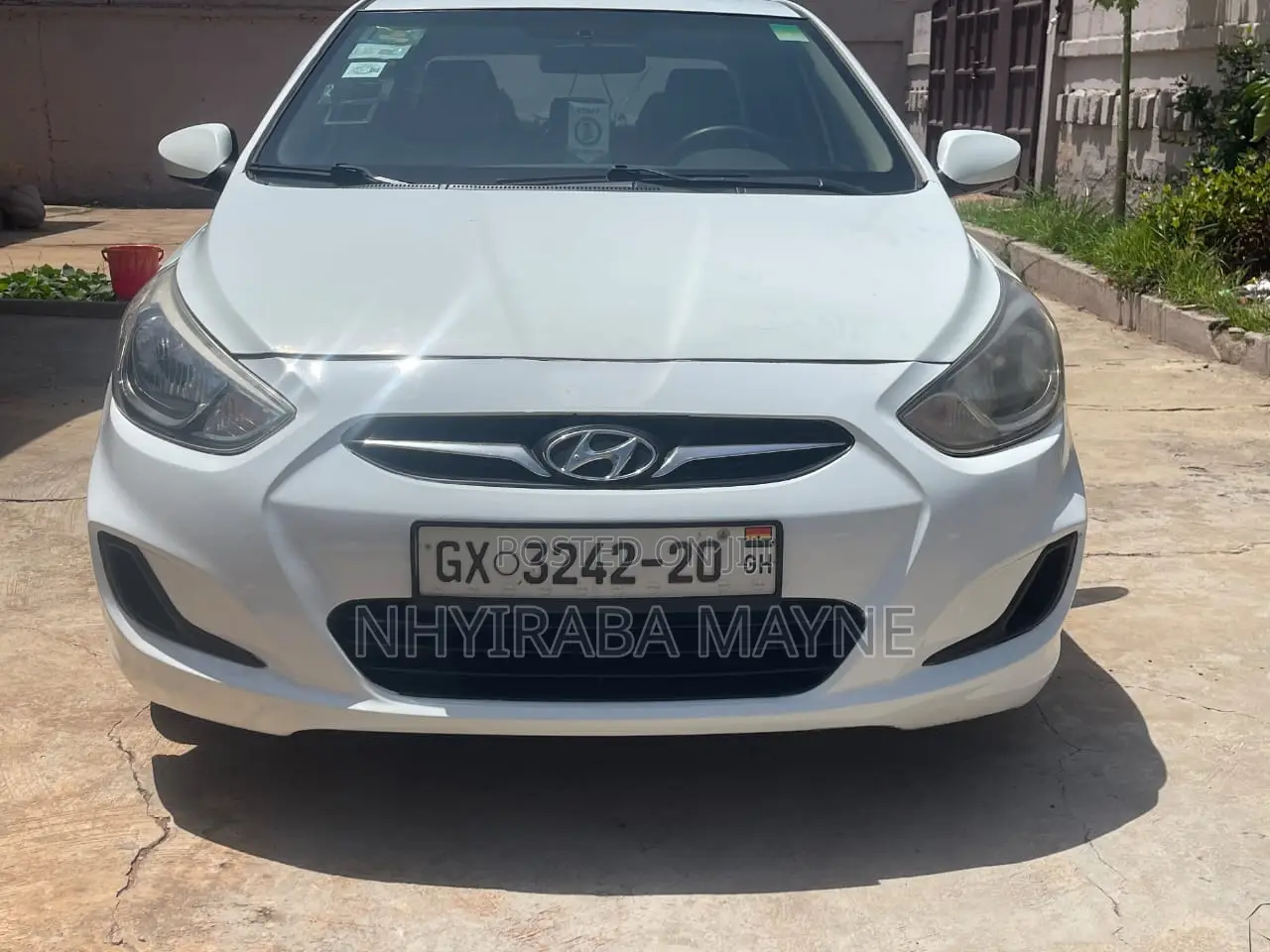 Hyundai Accent 2014 White