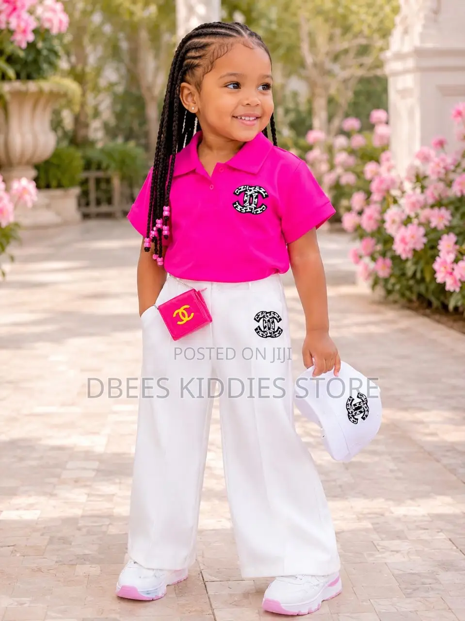 Chanel 4 Piece Set for Baby Girls