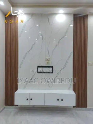 Television Wall Unit With Panels