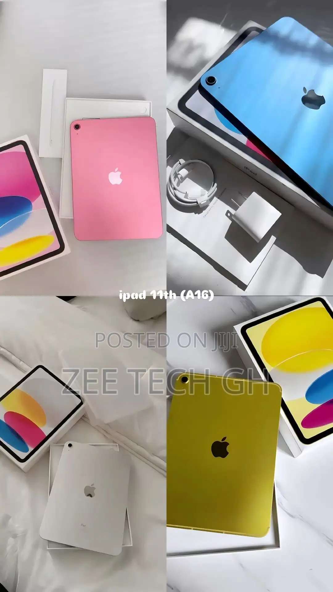 New Apple iPad (2025) 128 GB Blue