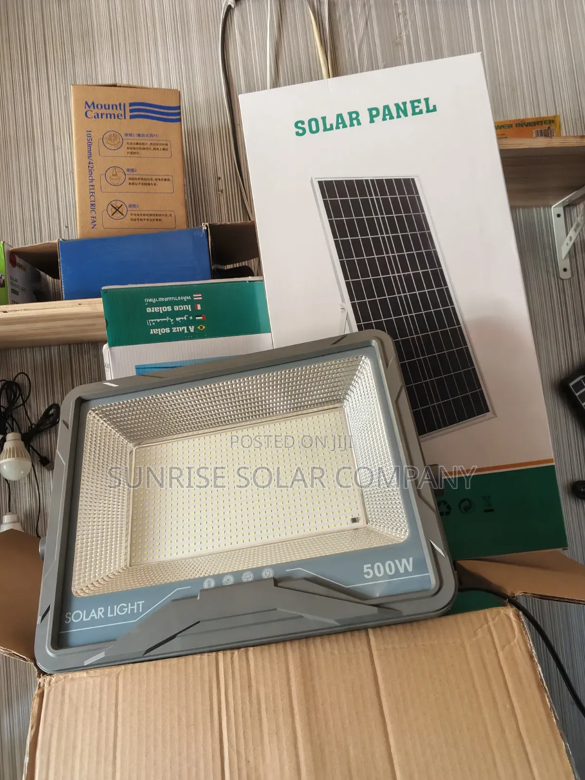 Solar Street Light 500w With 40w Panel