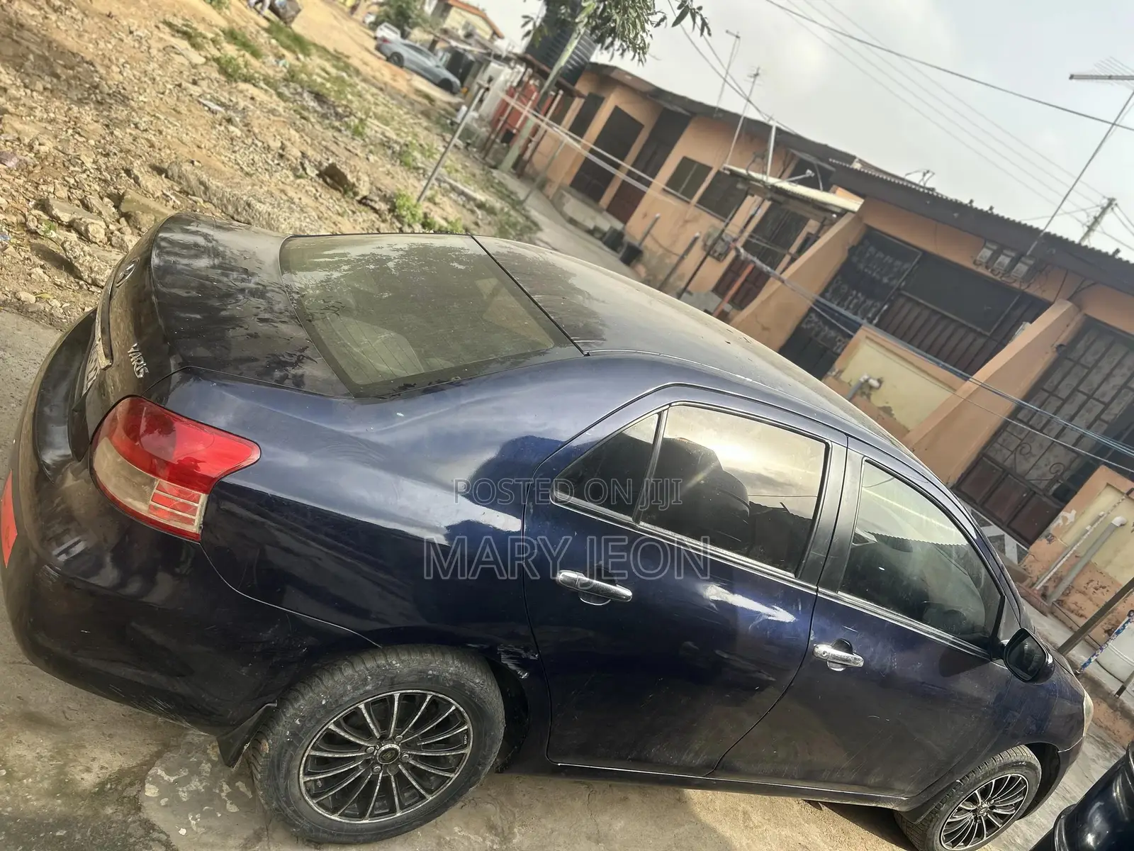 Toyota Yaris 2012 Blue