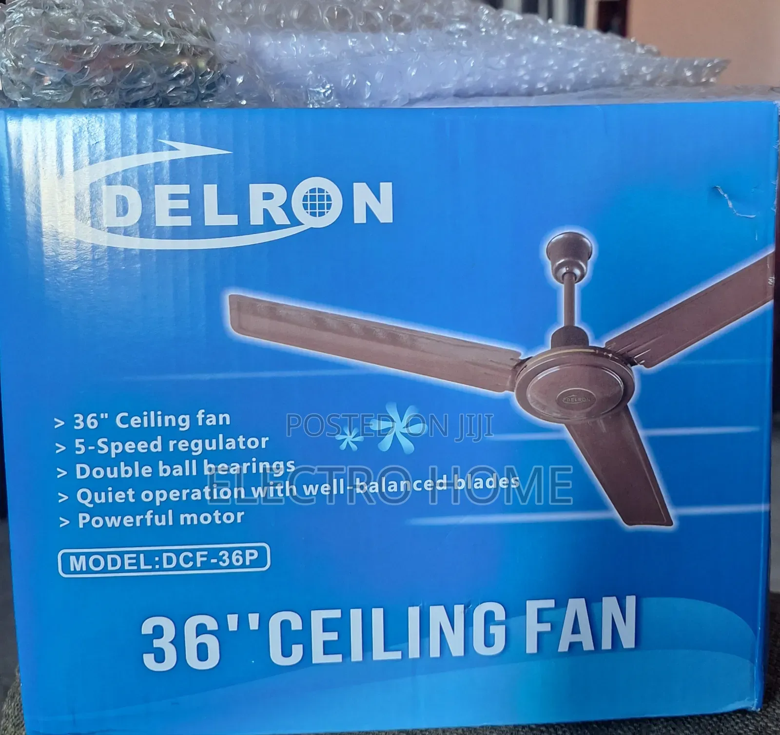 Delron Medium 36 Inches Ceiling Fan