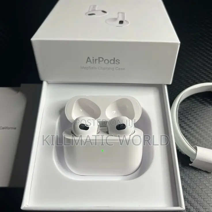 New Original Apple Airpods Pro 3 Wireless Active Noise Cancellation