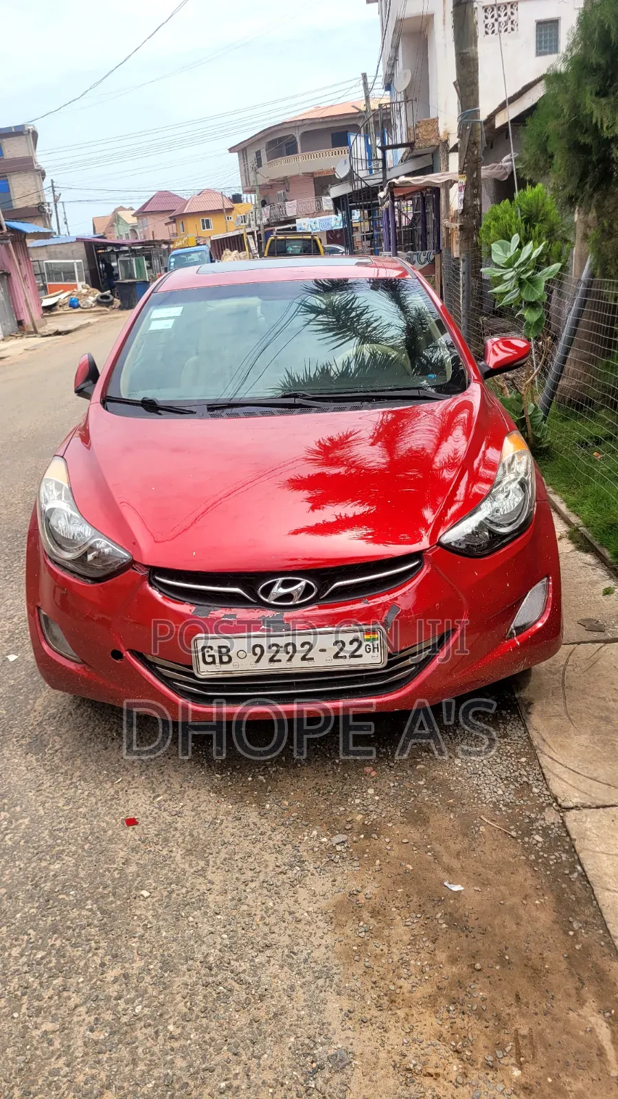 Hyundai Elantra Limited Sedan FWD (1.8L 4cyl 6A) 2013 Red
