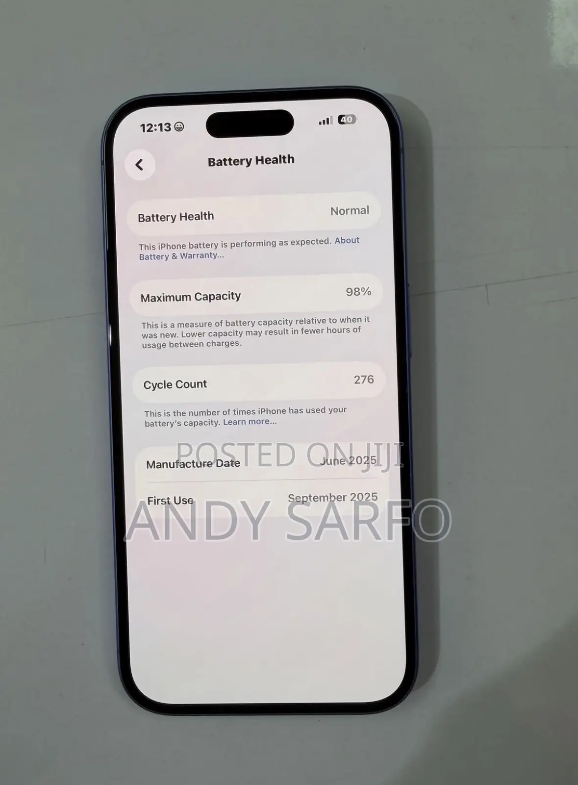 Apple iPhone 16 128 GB Blue