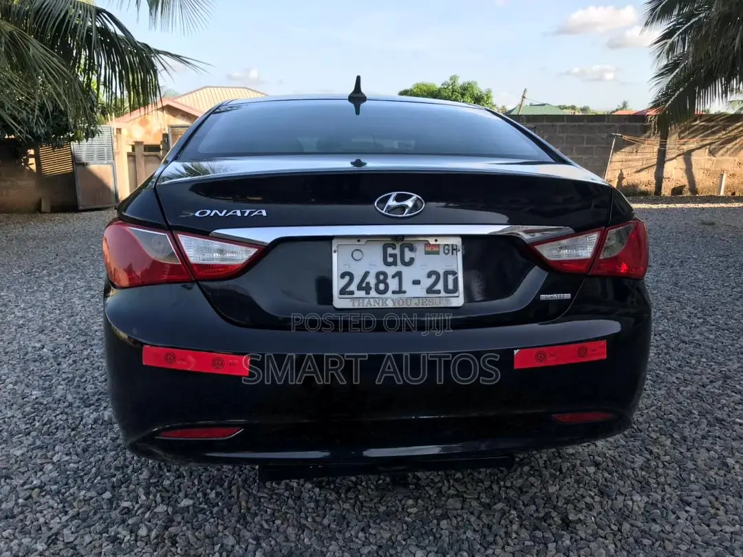 Hyundai Sonata Limited 2.0T Sedan (2.0L 4cyl 6A) 2012 Black