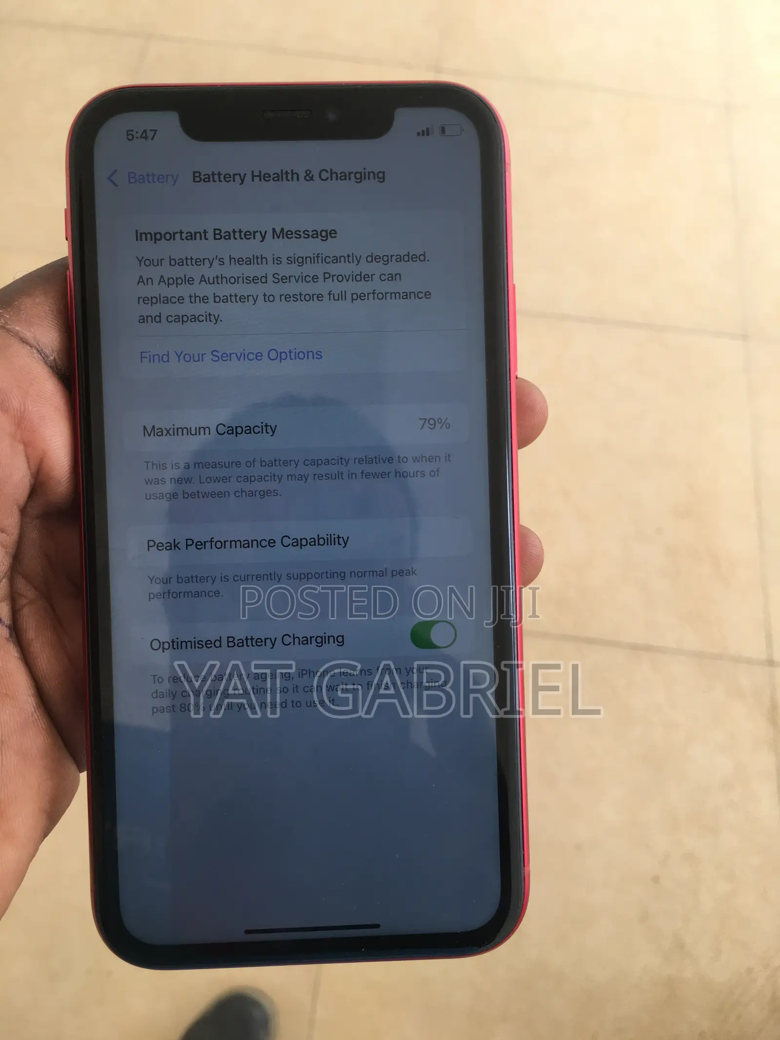 Apple iPhone XR 128 GB Red