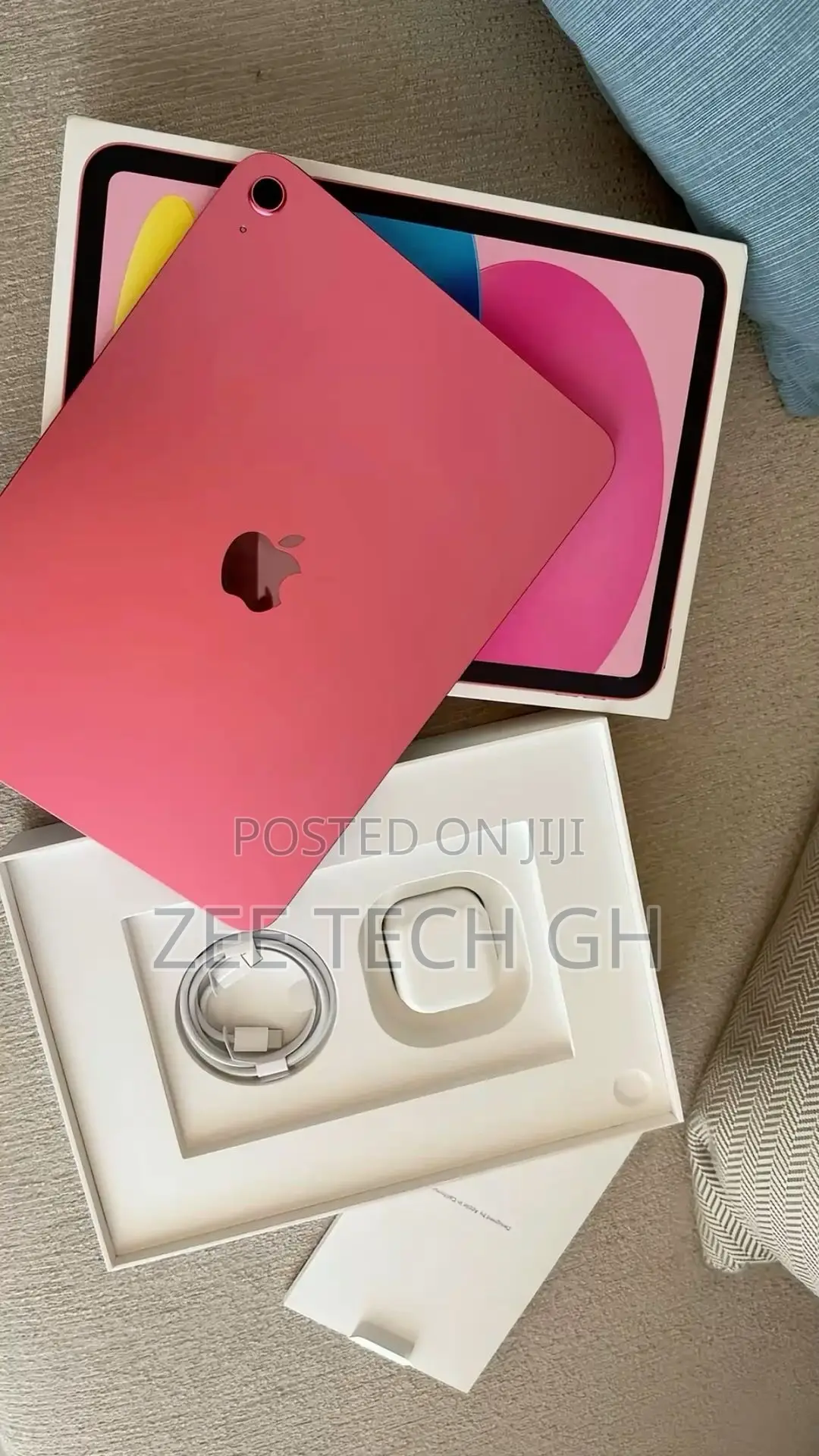 New Apple iPad (2025) 128 GB Pink