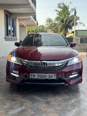 Honda Accord Sport 4dr Sedan FWD (2.4L 4cyl 2A) 2016 Red