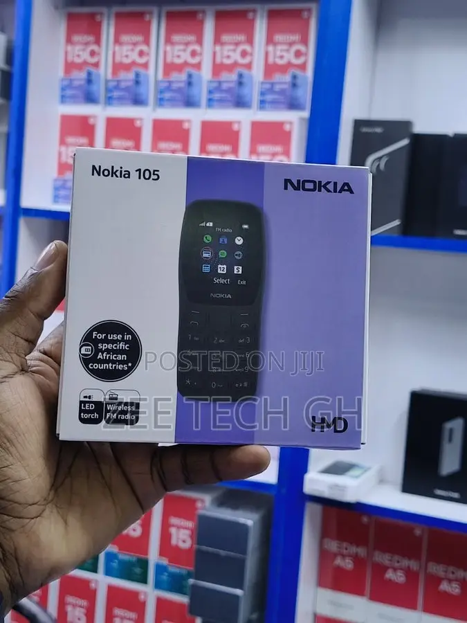 New Nokia 105 Black
