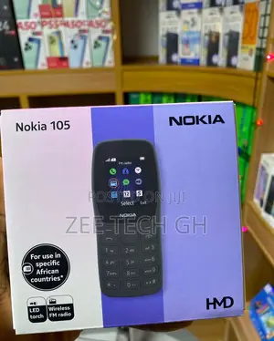 New Nokia 105 Black