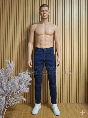 Quality Mens Cargo Jeans (Blue and Army Green)