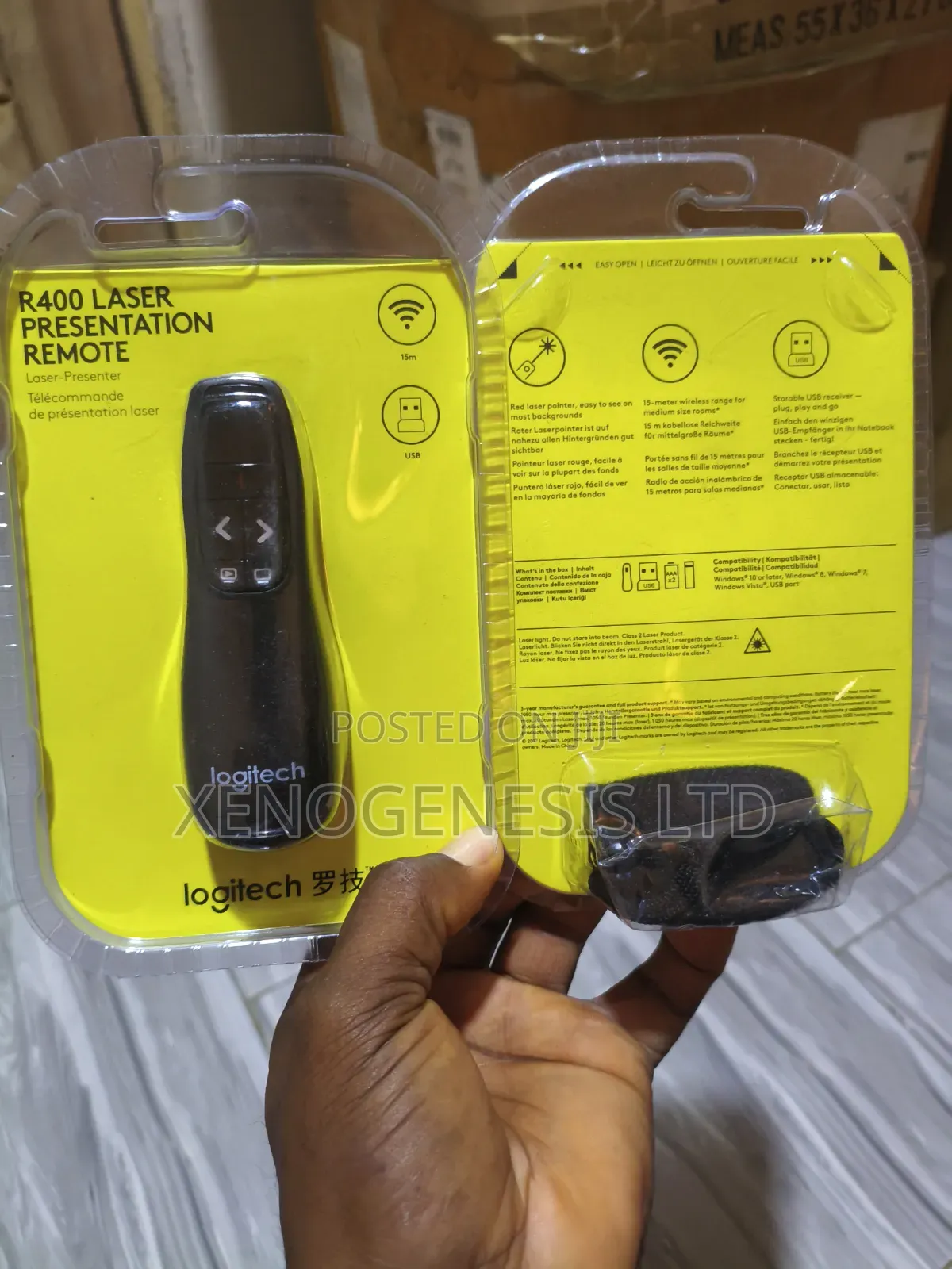 Logitech R400 Laser Presentation Remote