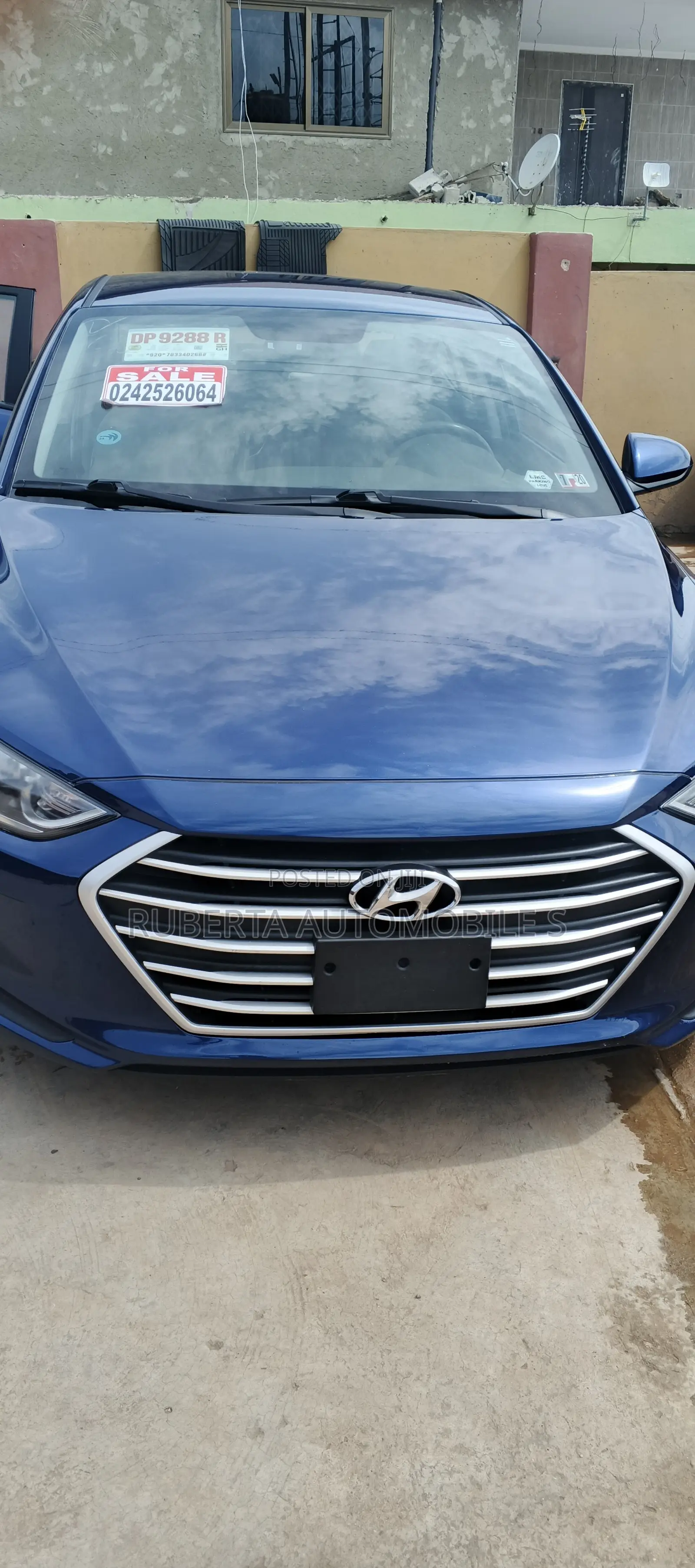 Hyundai Elantra Sport Sedan FWD (1.6L 4cyl 6M) 2017 Blue