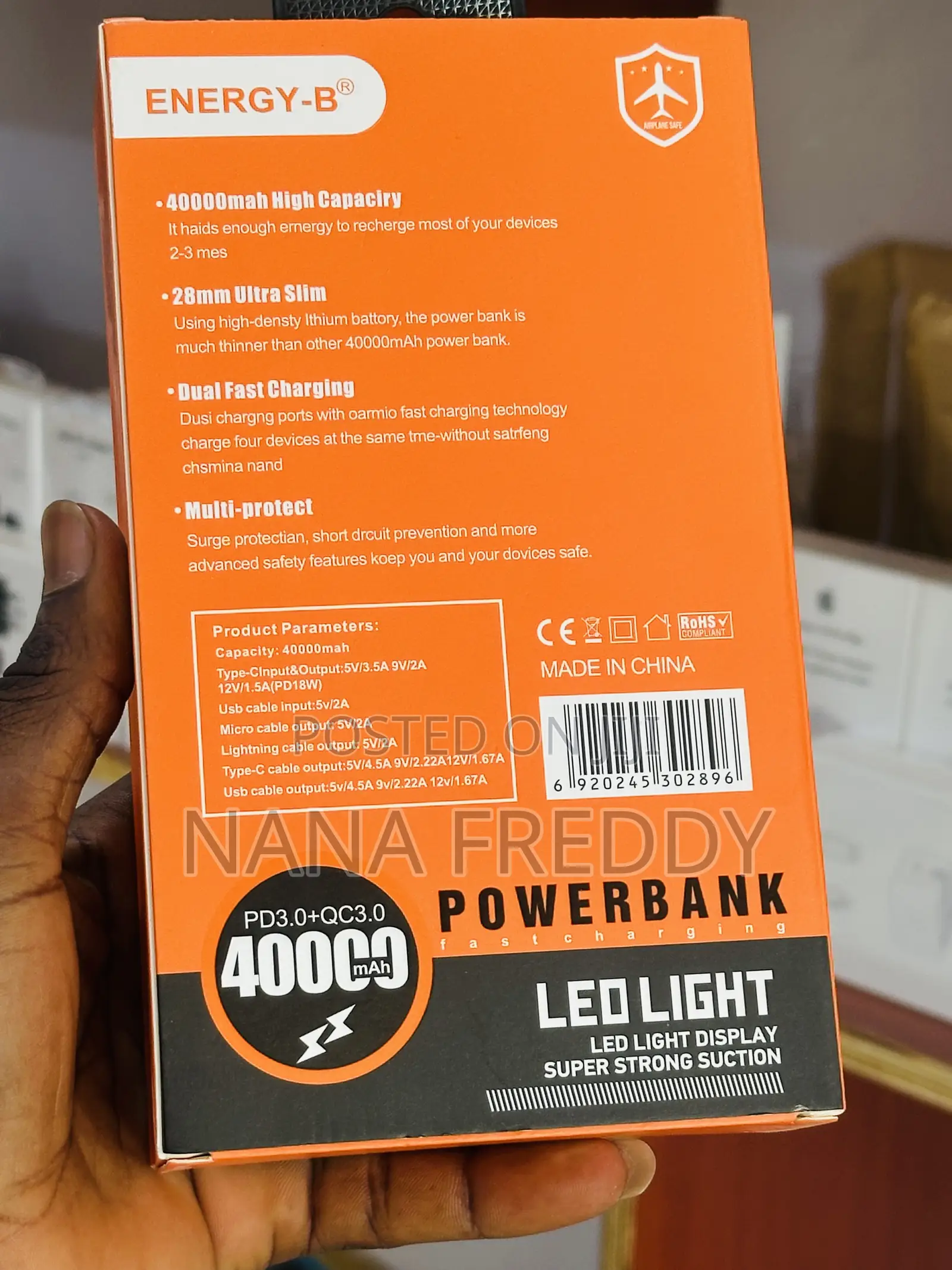 40,000mah Powerbank