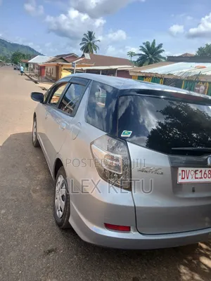 Honda Fit Shuttle 2013 Silver