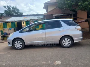 Honda Fit Shuttle 2013 Silver