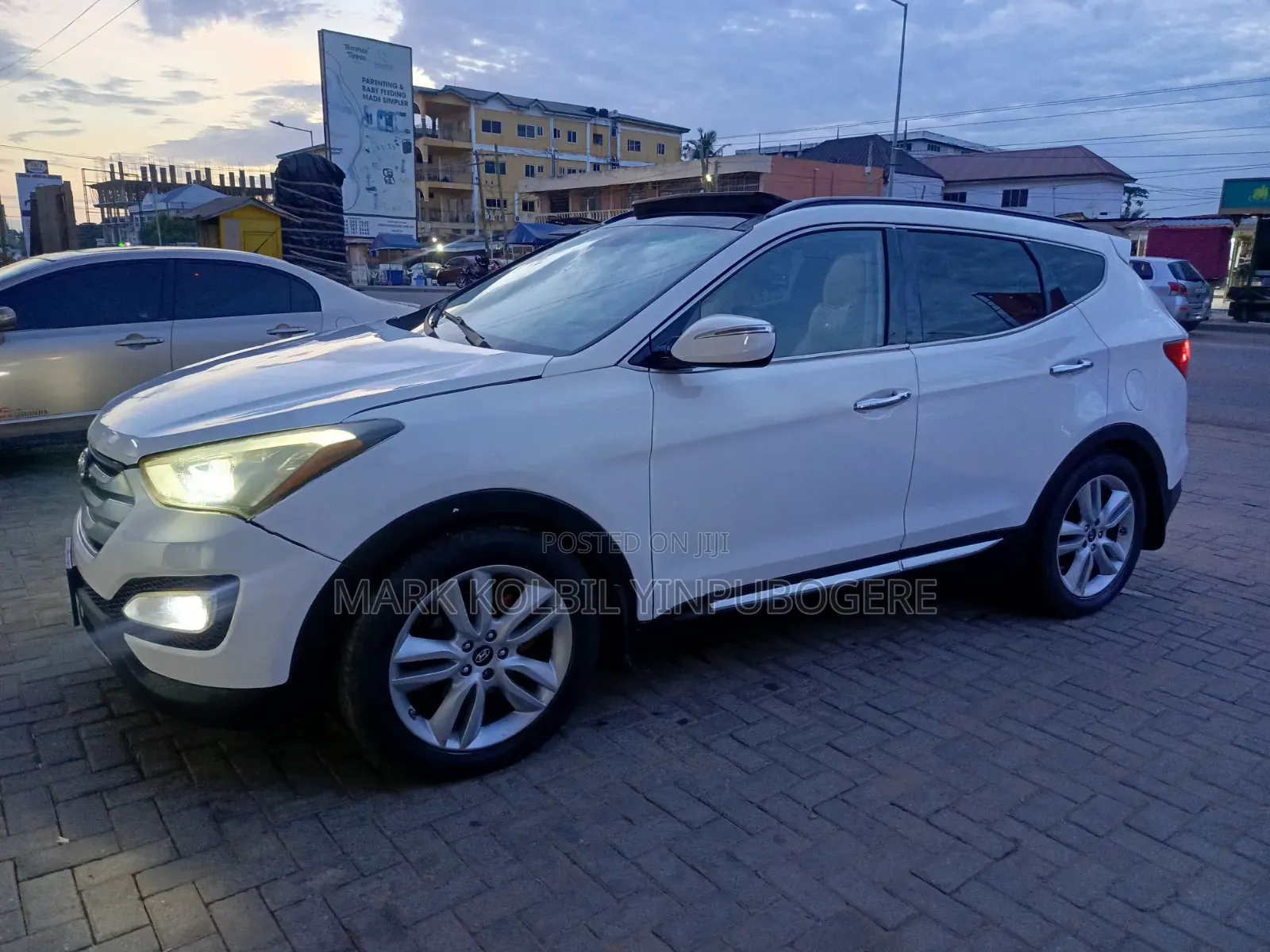 Hyundai Santa Fe 2015 White