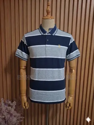 Men's Striped Lacoste/ Club -T