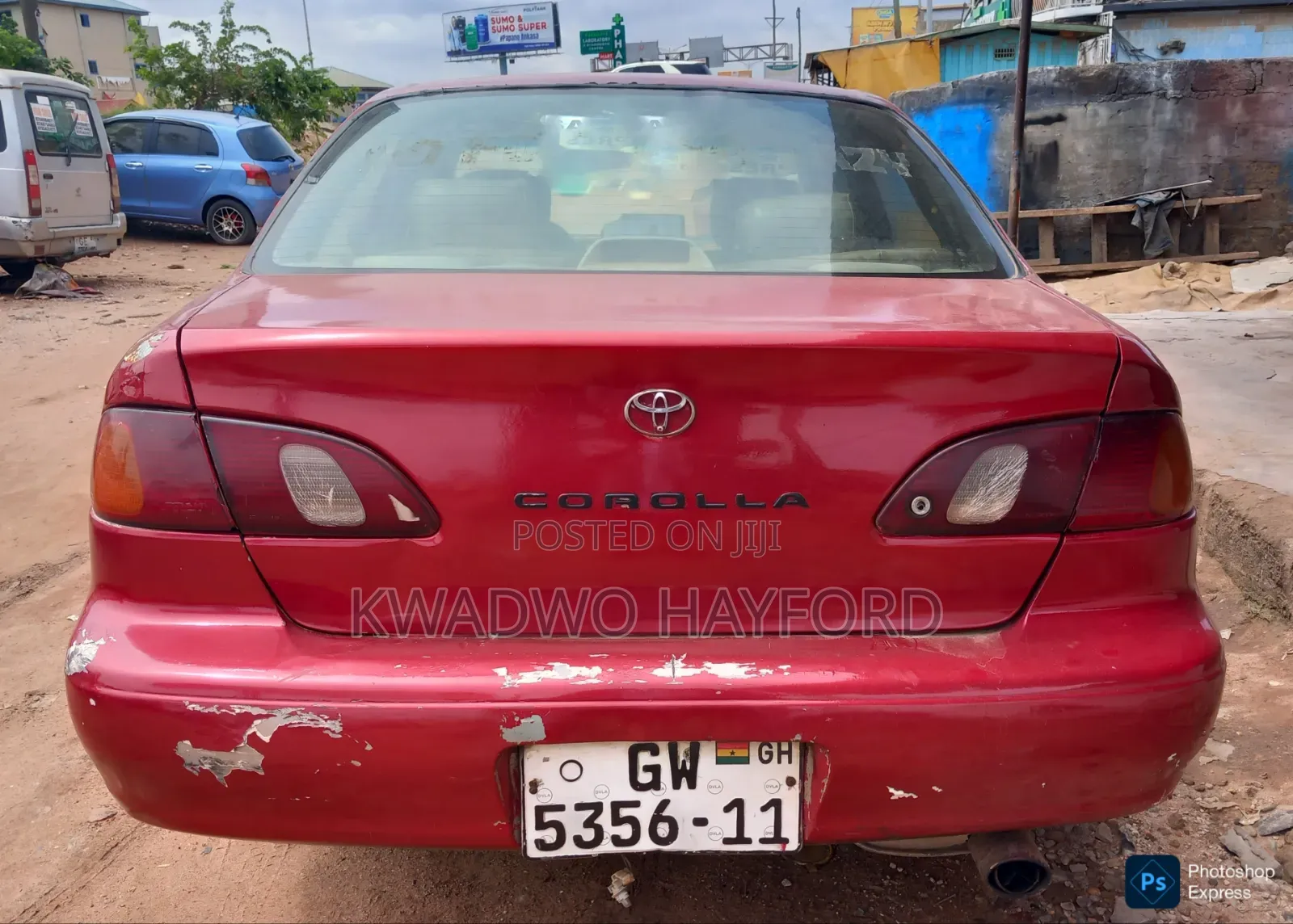 Toyota Corolla 2004 Red