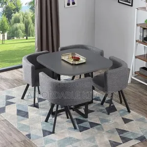 Dining Table and 4 Chairs Set