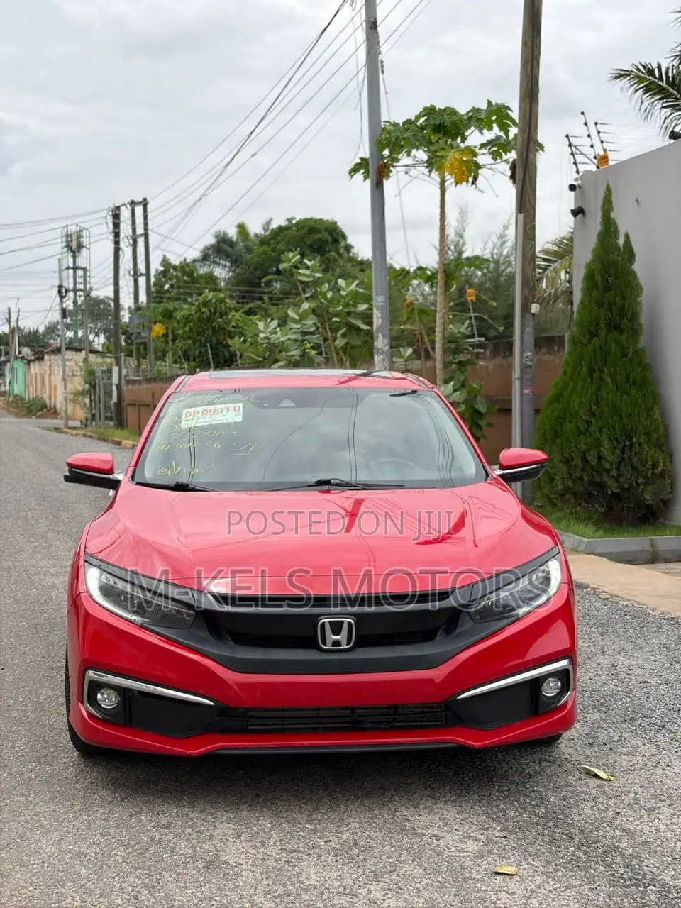 Honda Civic Touring Sedan 2019 Maroon