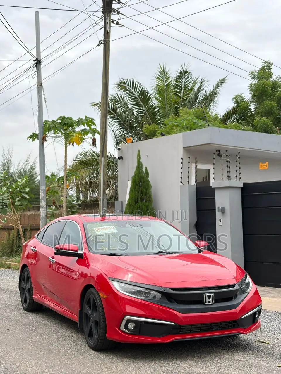 Honda Civic Touring Sedan 2019 Maroon
