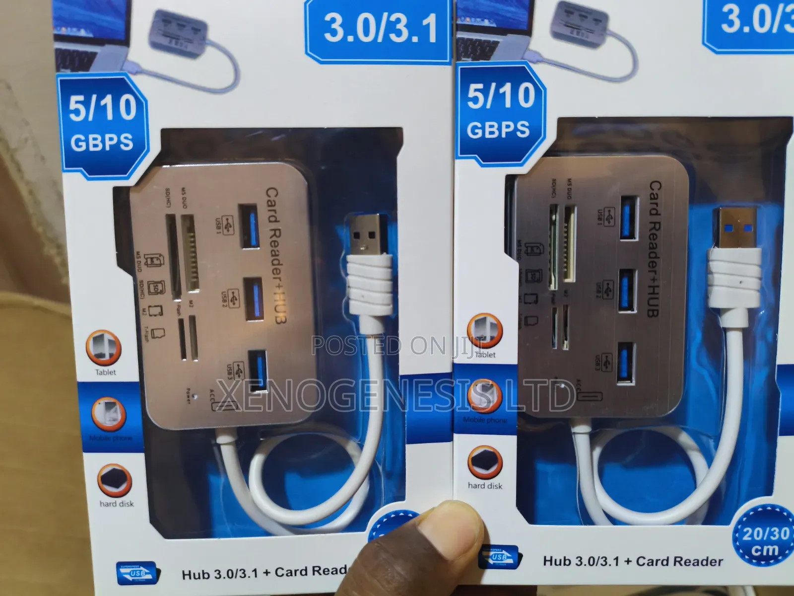 Usb Card Reader + Hub