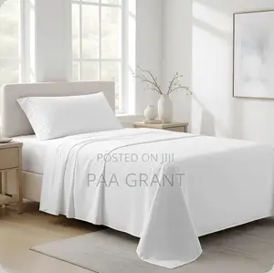 Strong ,Soft and Reliable (2 Pure Cotton Hotel Sheets ,4 Pillow Cases