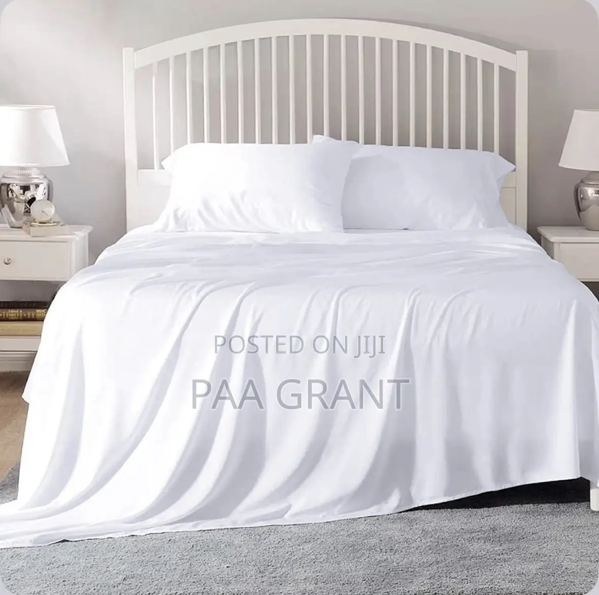 Premium Sheets for Premium Spaces (2 Cotton Hotel Sheet ,4 Pillow Case