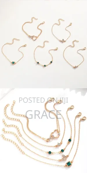 Elegant Crystal Bracelet Set