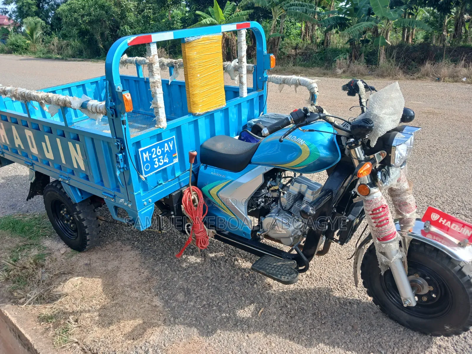 New Haojin HJ125 2026 Blue